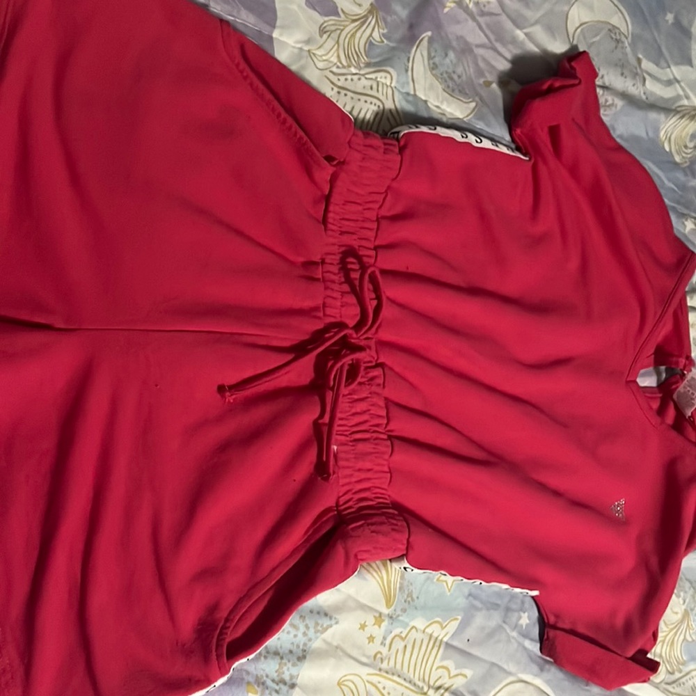 Red outfit